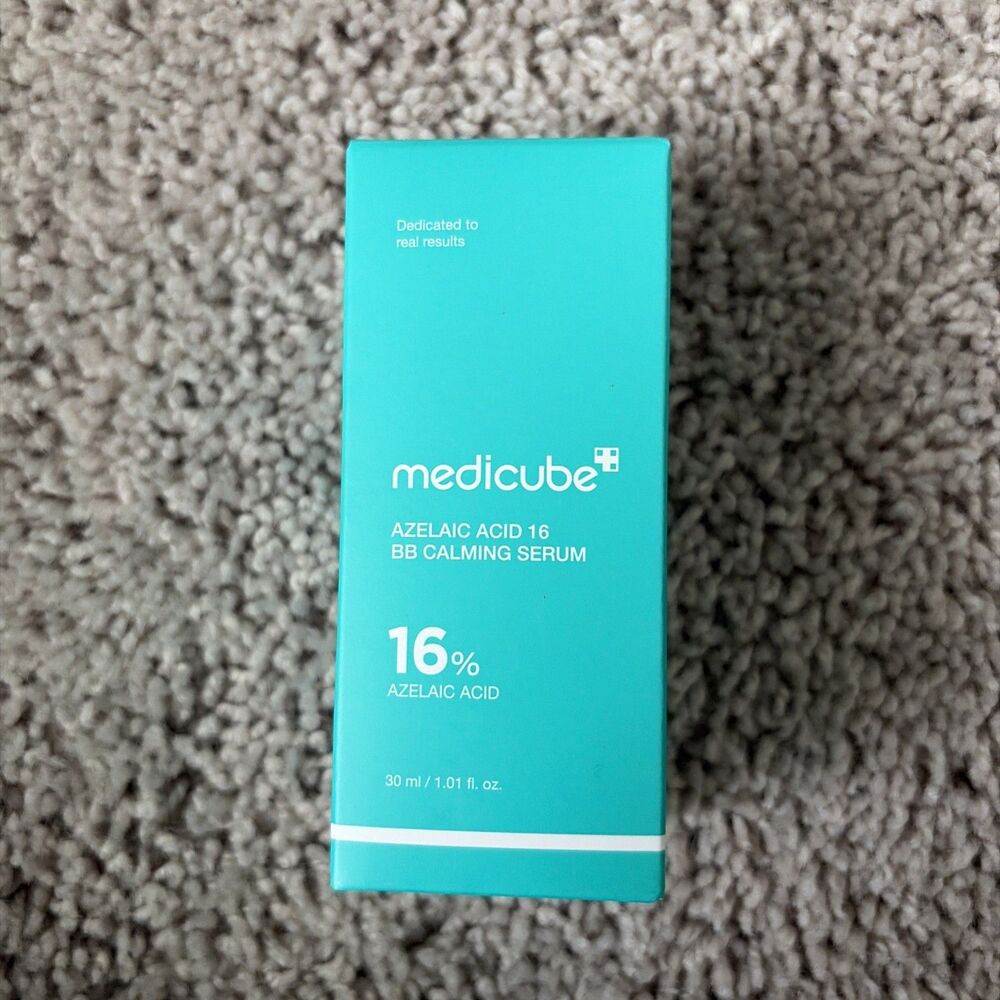 Medicube Azelaic Acid 16 BB Calming Serum 1.01 oz 30ml Acne Redness NIB